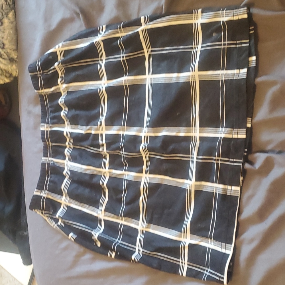 Plaid Skirt